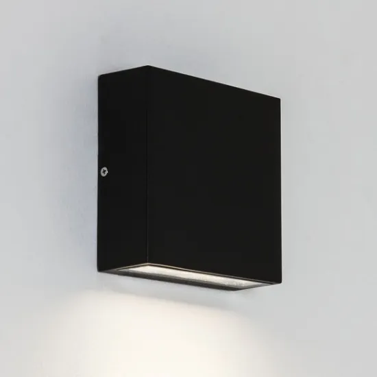 Astro Lighting Elis Single fekete LED kültéri fali lámpa (AST-1331001) LED 1 izzós IP54