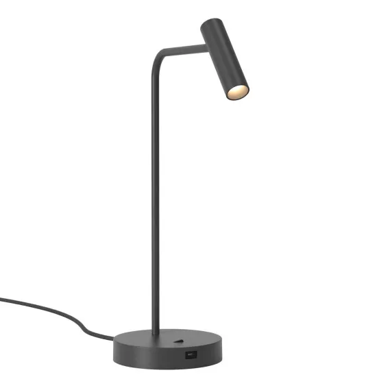 Astro Lighting Enna Desk USB fekete LED asztali lámpa (AST-1058210) LED 1 izzós IP20