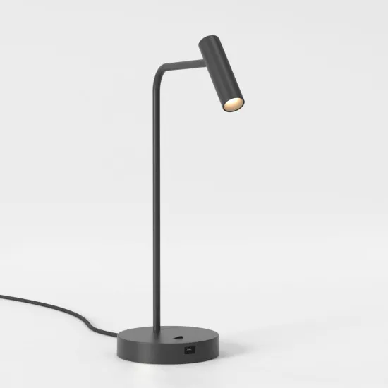 Astro Lighting Enna Desk USB fekete LED asztali lámpa (AST-1058210) LED 1 izzós IP20