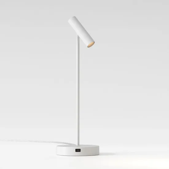 Astro Lighting Enna Desk USB fehér LED asztali lámpa (AST-1058212) LED 1 izzós IP20