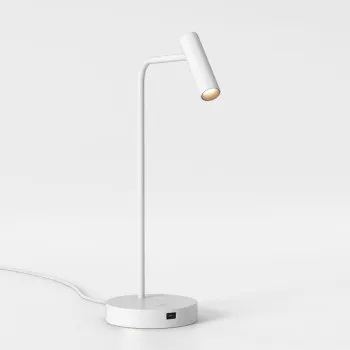 Astro Lighting Enna Desk USB fehér LED asztali lámpa (AST-1058212) LED 1 izzós IP20