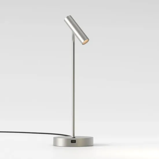 Astro Lighting Enna Desk USB nikkel LED asztali lámpa (AST-1058213) LED 1 izzós IP20
