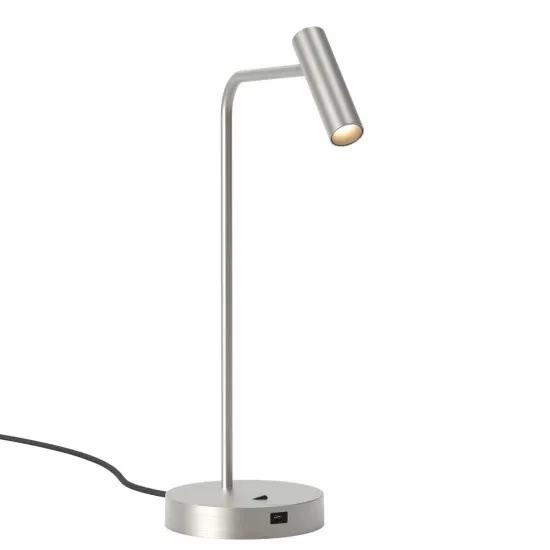 Astro Lighting Enna Desk USB nikkel LED asztali lámpa (AST-1058213) LED 1 izzós IP20