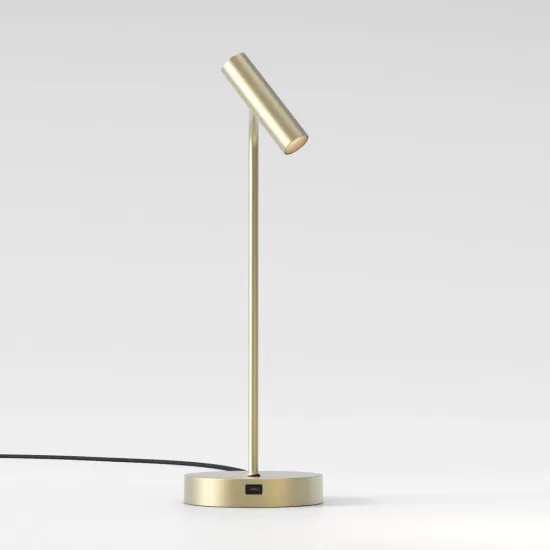 Astro Lighting Enna Desk USB arany LED asztali lámpa (AST-1058214) LED 1 izzós IP20