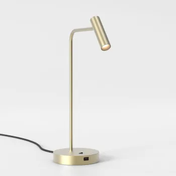 Astro Lighting Enna Desk USB arany LED asztali lámpa (AST-1058214) LED 1 izzós IP20