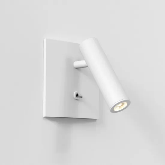 Astro Lighting Enna Square Switched fehér LED fali olvasólámpa (AST-1058226) LED 1 izzós IP20