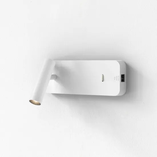 Astro Lighting Enna Surface USB fehér LED fali olvasólámpa (AST-1058249) LED 1 izzós IP20