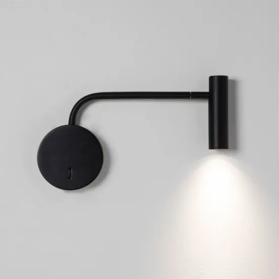 Astro Lighting Enna Swing fekete LED fali olvasólámpa (AST-1058033) LED 1 izzós IP20