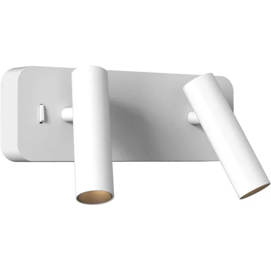 Astro Lighting Enna Twin fehér LED fali olvasólámpa (AST-1058194) LED 2 izzós IP20