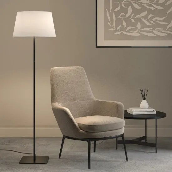 Astro Lighting French Drum 440 shade fehér Beaumont Table/Floor lámpabúra (AST-5047006)
