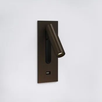 Astro Lighting Fuse 3 USB-A barna LED fali olvasólámpa (AST-1215085) LED 1 izzós IP20