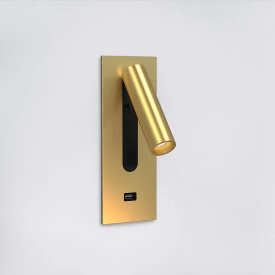 Astro Lighting Fuse 3 USB-A arany LED fali olvasólámpa (AST-1215103) LED 1 izzós IP20