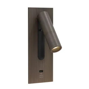 Astro Lighting Fuse 3 USB-C barna LED fali olvasólámpa (AST-1215143) LED 1 izzós IP20