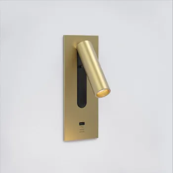 Astro Lighting Fuse 3 USB-C arany LED fali olvasólámpa (AST-1215145) LED 1 izzós IP20