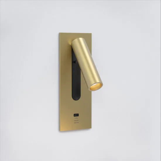 Astro Lighting Fuse 3 USB-C arany LED fali olvasólámpa (AST-1215145) LED 1 izzós IP20
