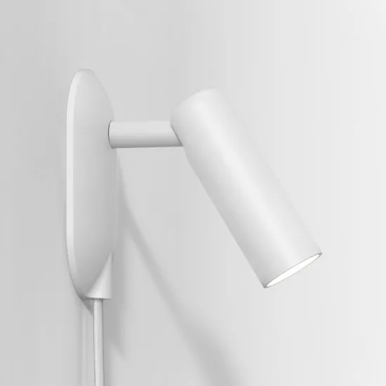 Astro Lighting Gio fehér fali olvasólámpa (AST-1473008) GU10 MR11 1 izzós IP20