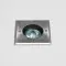 Astro Lighting Gramos Square ezüst talajba építhető kültéri lámpa (AST-1312003) GU10 1 izzós IP65