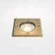 Astro Lighting Gramos Square sárgaréz talajba építhető kültéri lámpa (AST-1312009) GU10 1 izzós IP65