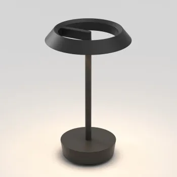 Astro Lighting Halo Portable fekete hordozható LED asztali lámpa (AST-1468001) LED 1 izzós IP20