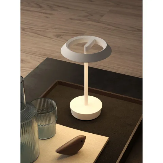 Astro Lighting Halo Portable fehér hordozható LED asztali lámpa (AST-1468002) LED 1 izzós IP20