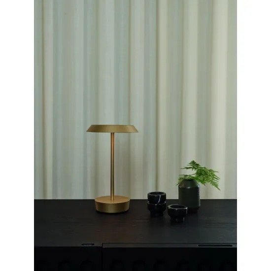Astro Lighting Halo Portable világosbarna hordozható LED asztali lámpa (AST-1468003) LED 1 izzós IP20