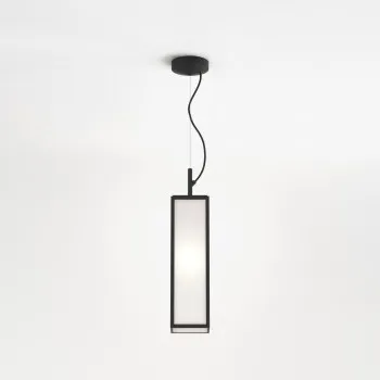 Astro Lighting Harvard Pendant fekete kültéri függesztett lámpa (AST-1402013) E27 1 izzós IP44