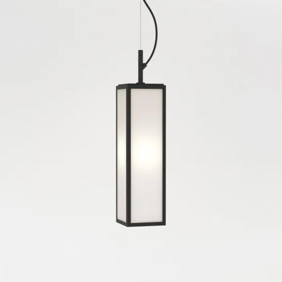 Astro Lighting Harvard Pendant fekete kültéri függesztett lámpa (AST-1402013) E27 1 izzós IP44