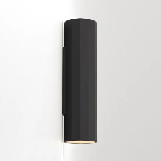 Astro Lighting Hashira 300 fekete fali lámpa (AST-1442001) GU10 2 izzós IP20
