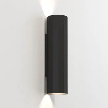 Astro Lighting Hashira 300 fekete fali lámpa (AST-1442001) GU10 2 izzós IP20