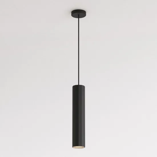 Astro Lighting Hashira Pendant fekete függesztett lámpa (AST-1442004) GU10 1 izzós IP20