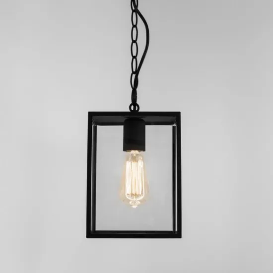 Astro Lighting Homefield Pendant 240 fekete kültéri függesztett lámpa (AST-1095010) E27 1 izzós IP23