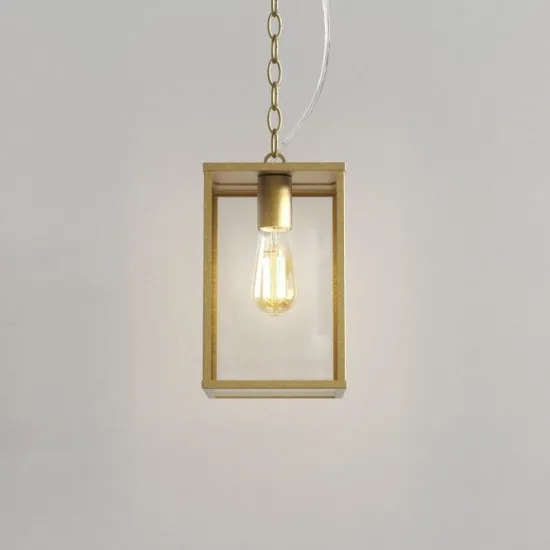 Astro Lighting Homefield Pendant 240 sárgaréz kültéri függesztett lámpa (AST-1095035) E27 1 izzós IP23