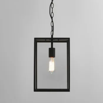 Astro Lighting Homefield Pendant 360 fekete kültéri függesztett lámpa (AST-1095015) E27 1 izzós IP23
