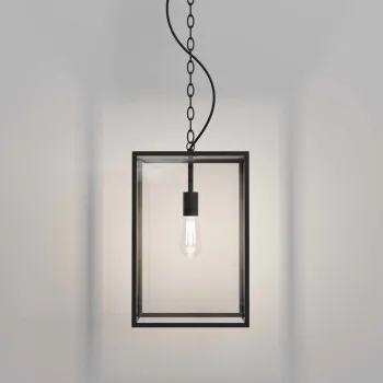 Astro Lighting Homefield Pendant 450 fekete kültéri függesztett lámpa (AST-1095033) E27 1 izzós IP23