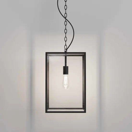 Astro Lighting Homefield Pendant 450 fekete kültéri függesztett lámpa (AST-1095033) E27 1 izzós IP23