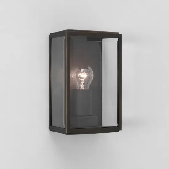 Astro Lighting Homefield Wall 160 barna kültéri fali lámpa (AST-1095029) E27 1 izzós IP44