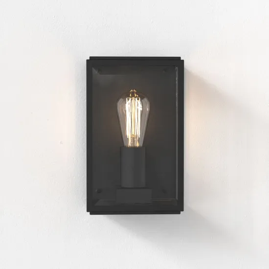 Astro Lighting Homefield Wall 160 fekete kültéri fali lámpa (AST-1095041) E27 1 izzós IP44