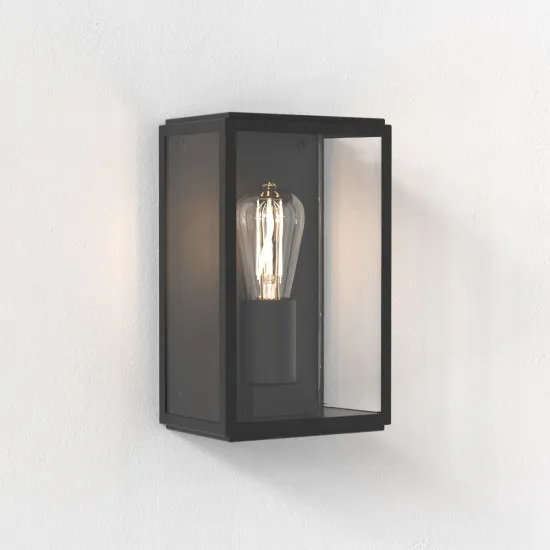 Astro Lighting Homefield Wall 160 fekete kültéri fali lámpa (AST-1095041) E27 1 izzós IP44