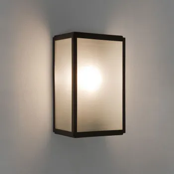 Astro Lighting Homefield Wall 160 Sensor fekete mozgásérzékelős kültéri fali lámpa (AST-1095039) E27 1 izzós IP44