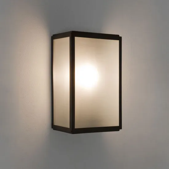 Astro Lighting Homefield Wall 160 Sensor fekete mozgásérzékelős kültéri fali lámpa (AST-1095039) E27 1 izzós IP44