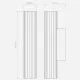 Astro Lighting io Wall 420 arany fürdőszobai LED tükörvilágítás (AST-1409057) LED 1 izzós IP44