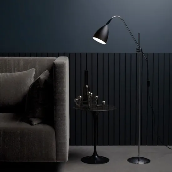 Astro Lighting Joel Floor fekete-ezüst állólámpa (AST-1223005) E27 1 izzós IP20