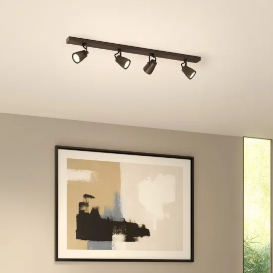 Astro Lighting Juno Four Bar barna mennyezeti spotlámpa (AST-1487004) GU10 4 izzós IP20