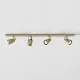 Astro Lighting Juno Four Bar sárgaréz mennyezeti spotlámpa (AST-1487008) GU10 4 izzós IP20