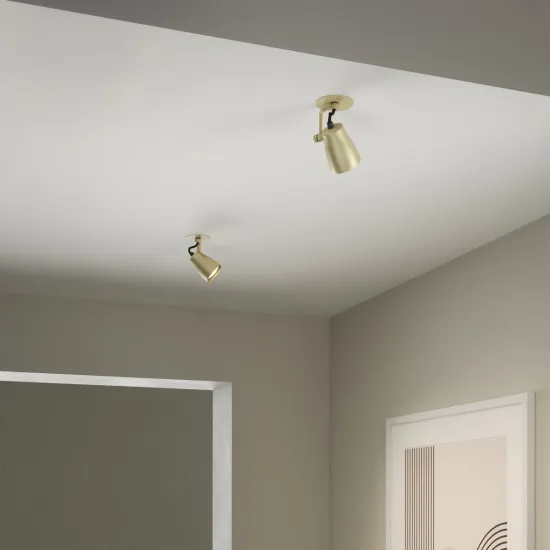 Astro Lighting Juno Recessed sárgaréz mennyezeti spotlámpa (AST-1487005) GU10 1 izzós IP20