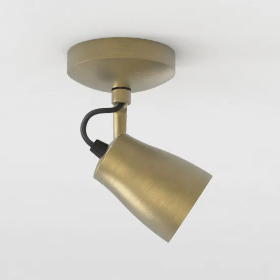 Astro Lighting Juno Single sárgaréz mennyezeti spotlámpa (AST-1487006) GU10 1 izzós IP20