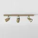 Astro Lighting Juno Triple Bar sárgaréz mennyezeti spotlámpa (AST-1487007) GU10 3 izzós IP20