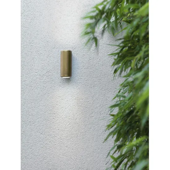 Astro Lighting Jura Twin sárgaréz falikar (AST-1375010) GU10 2 izzós IP44