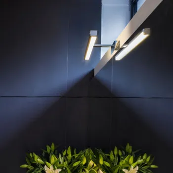 Astro Lighting Kashima 350 króm fürdőszobai LED tükörvilágítás (AST-1174003) LED 1 izzós IP44
