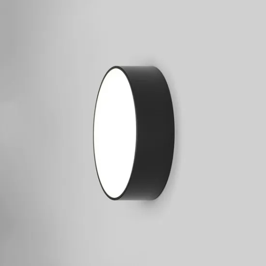 Astro Lighting Kea Round 250 fekete LED kültéri fali lámpa (AST-1391004) LED 1 izzós IP65